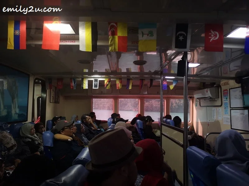 5. on board the ferry to Langkawi