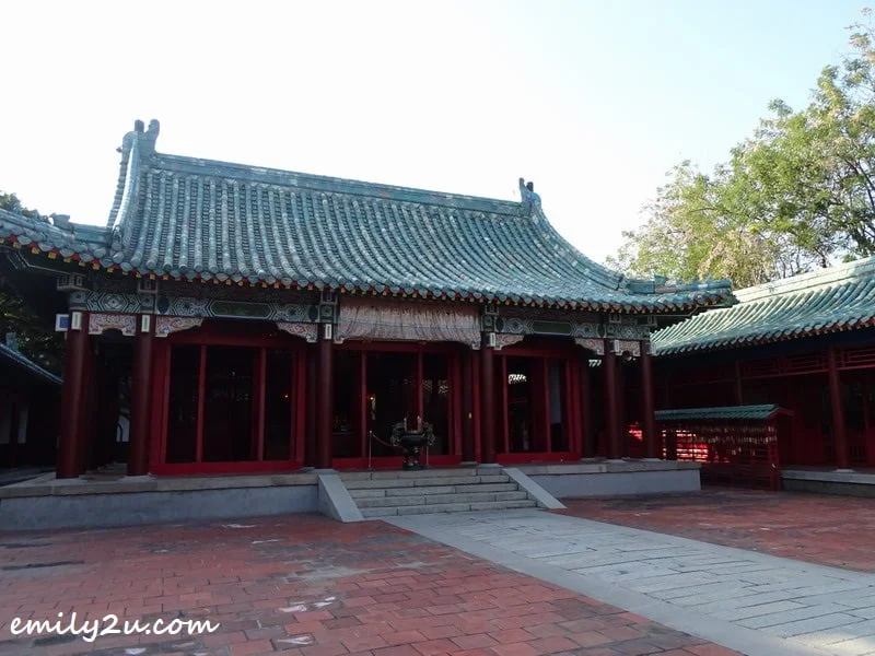 front courtyard