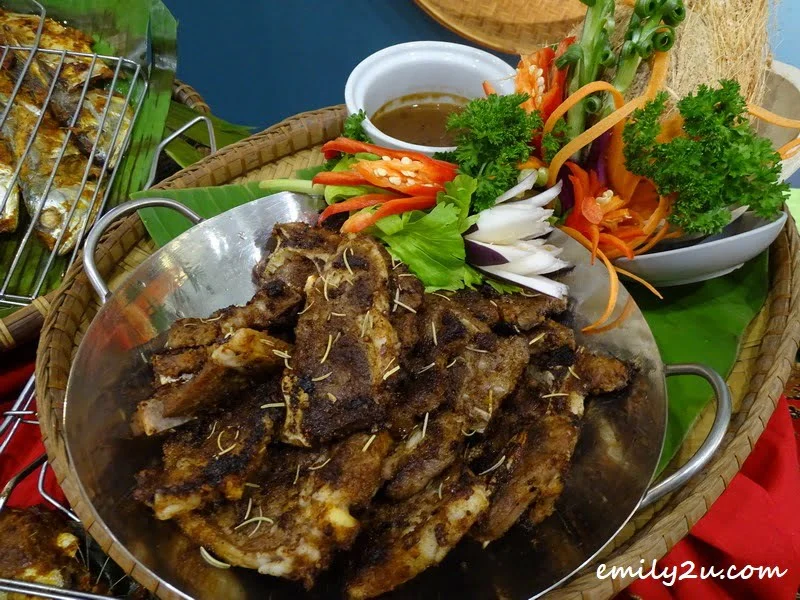 Grilled Lamb & Sauce