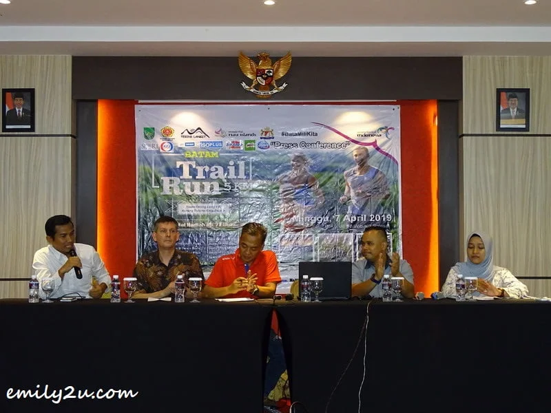 at the pre-event press conference
