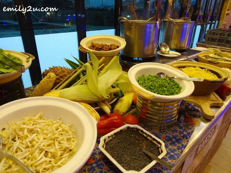 Bakso action stall