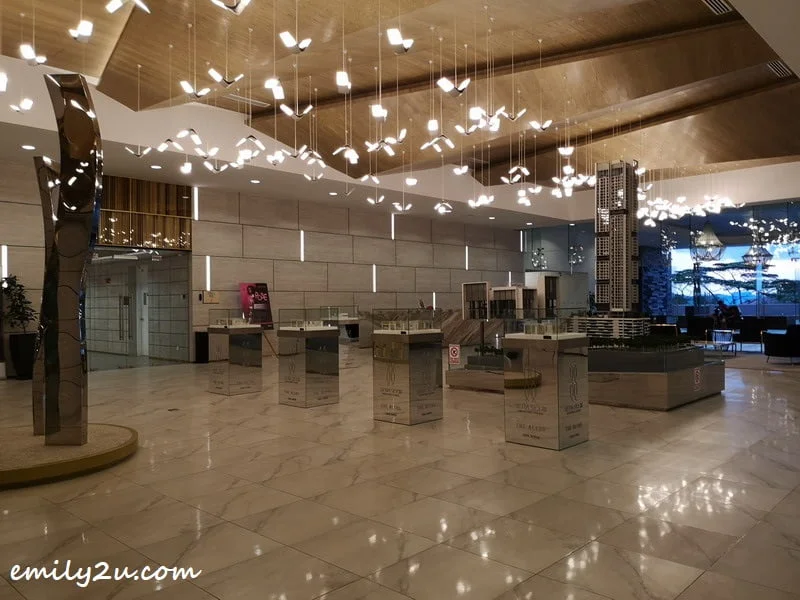 lobby of Tower B