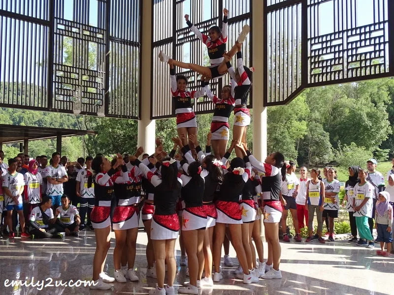 a flawless routine