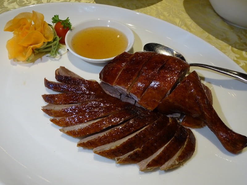  Signature Smoked Duck with Lychee Wood