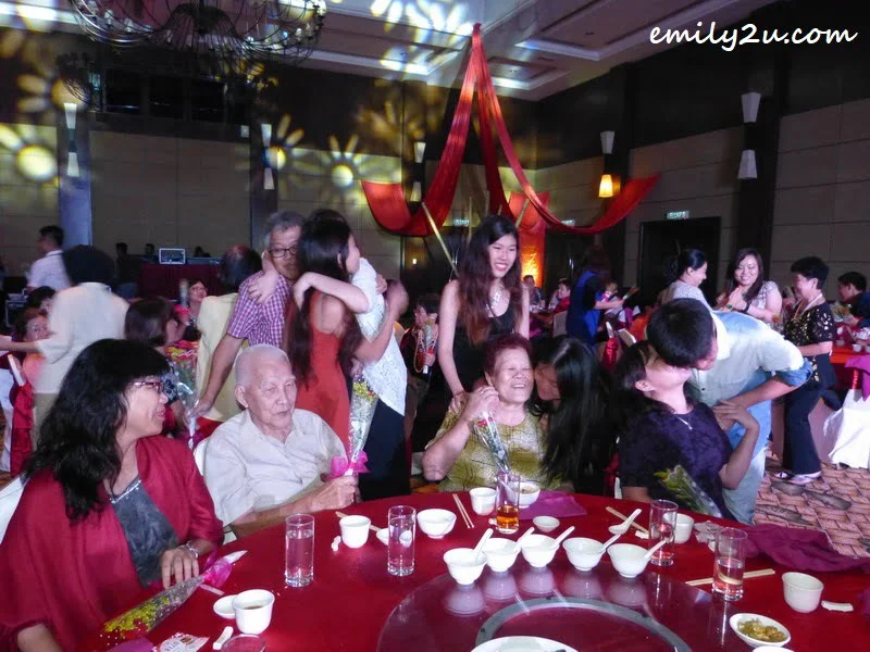 hugs and kisses all around