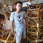 Weaving His Mark With Rattan