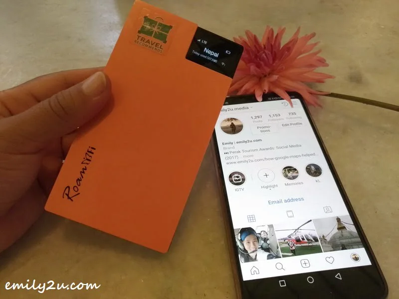 pocket WiFi service by Travel Recommends that I used in Kathmandu, before and after my trekking expedition at Manaslu Conservation Area
