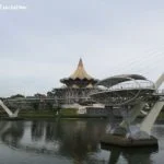 Kuching's Darul Hana Bridge