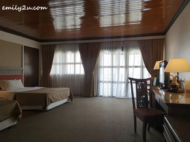  one of the spacious guest rooms