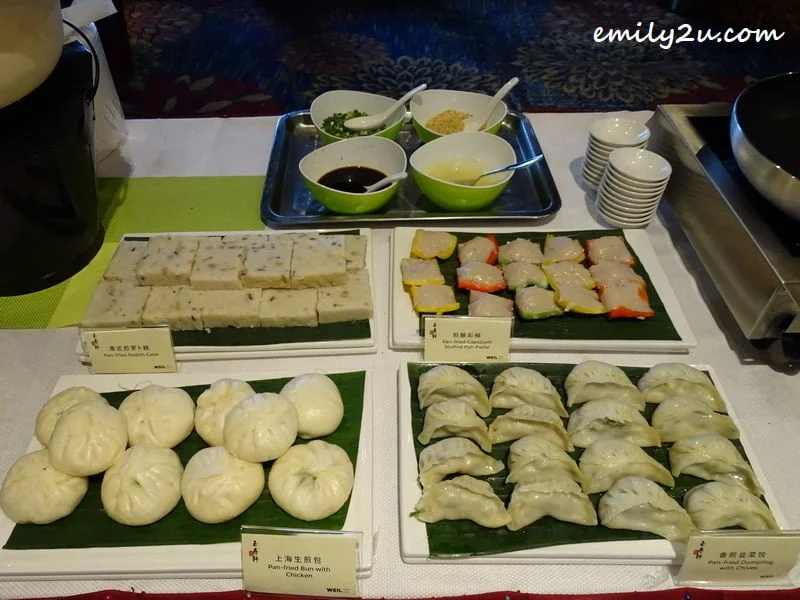 items on the action stall counter