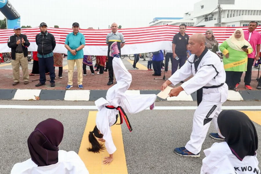 taekwondo demonstration