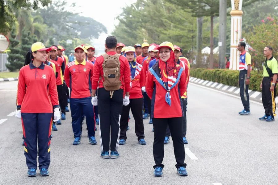 marching