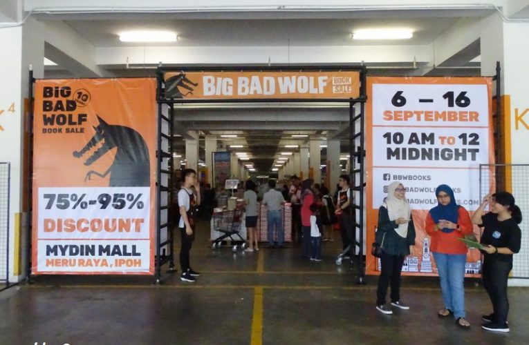 Big Bad Wolf Book Sale in Ipoh