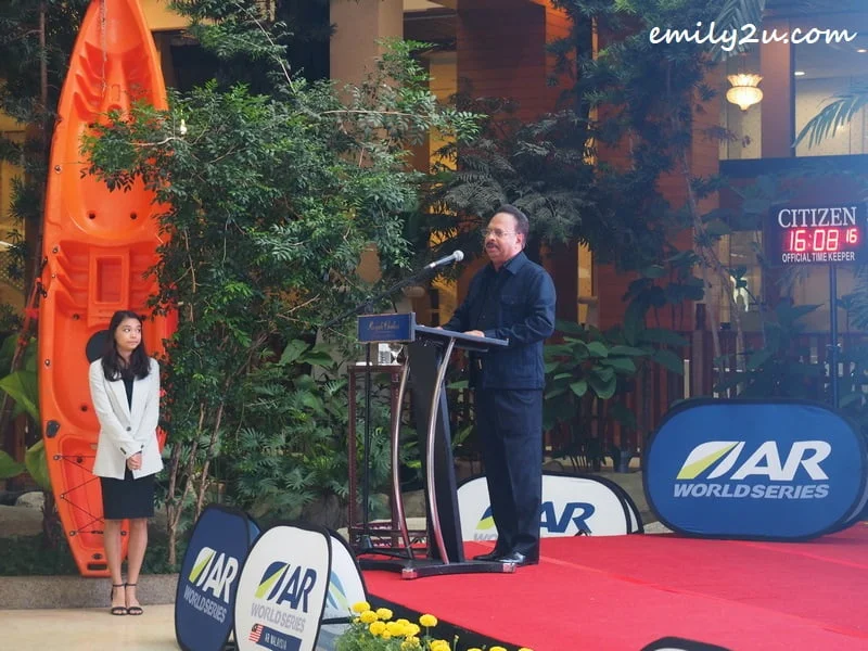 Organising Chairman of ARWS Malaysia 2019 Prof. Dato' Seri Dr Mohd. Mydin Mohd. Musa in his opening speech