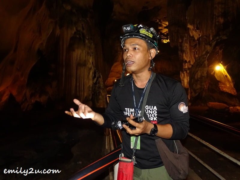 our guide at Gua Tempurung