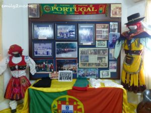 exhibits in the Portuguese Settlement Heritage Museum