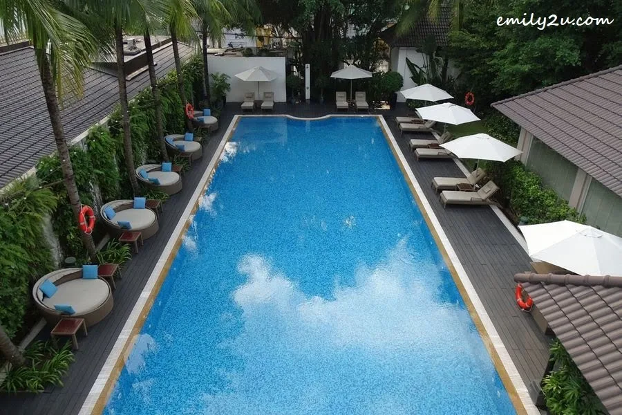 Sanctuary Room pool view