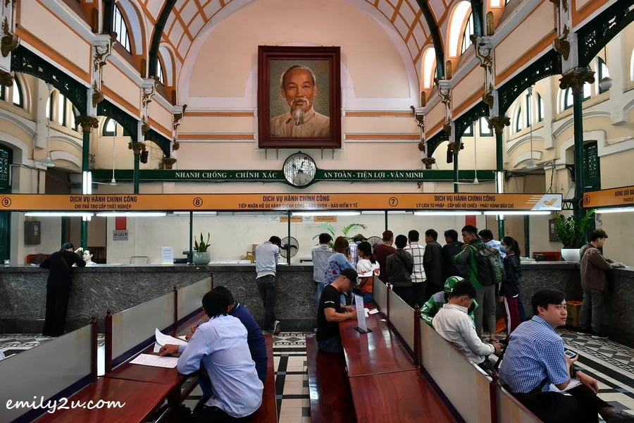  imposing portrait of the late President Ho Chi Minh