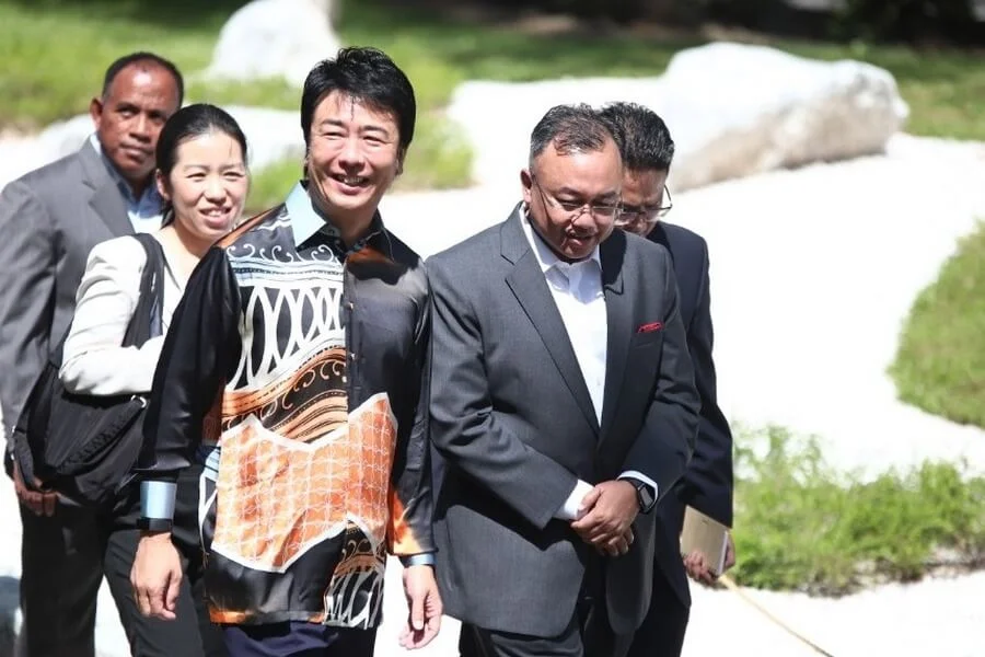 delegates from Ipoh and Fukuoka arrive