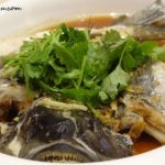 Steamed Cod Fish in Soy Sauce