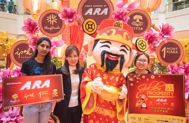 ARA Kick Starts ‘Golden Prosperity’ Campaign “Anyone Can Win!” this Chinese New Year