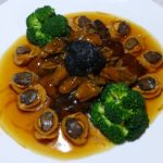 Genting Palace - Braised abalone and sea cucumber with black truffle in yellow broth
