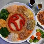 Genting Palace - Lucky Salmon Yee Sang