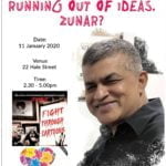 Announcement: Sharpened Word: Running Out of Ideas. Zunar?
