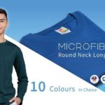 microfibre long sleeve shirts