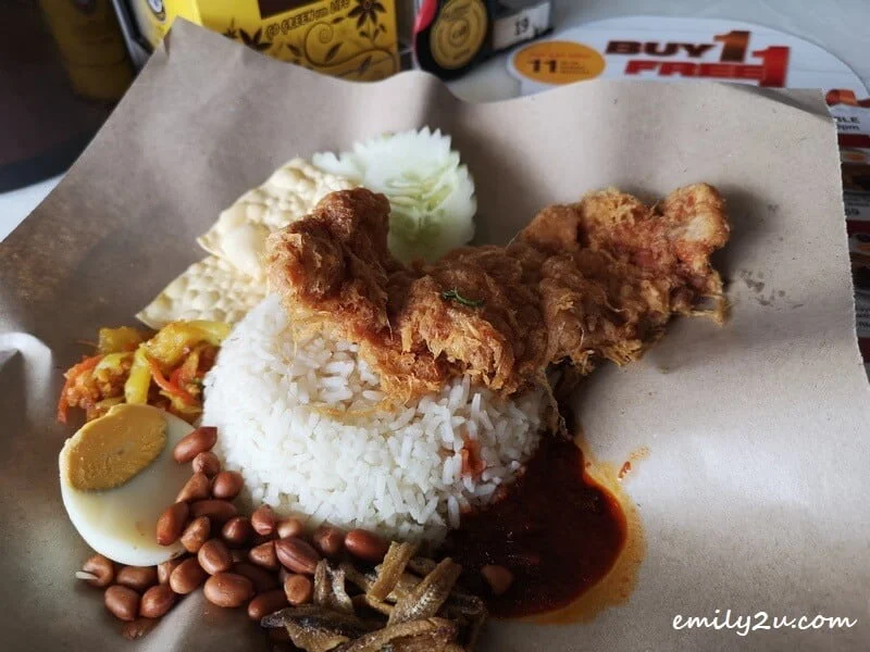 Oldtown Nasi Lemak Fried Chicken
