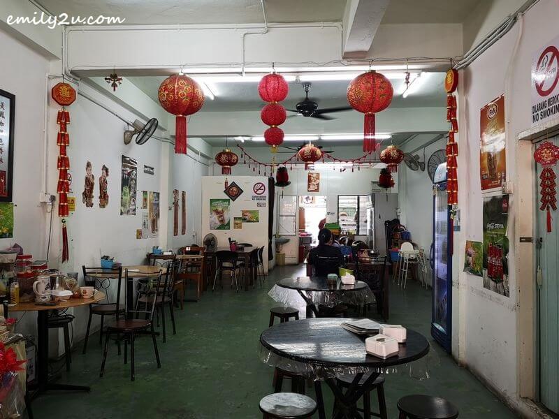 interior of the coffee shop