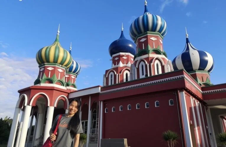 Masjid Lapan Kubah (Masjid Russia) in Jerteh, Terengganu