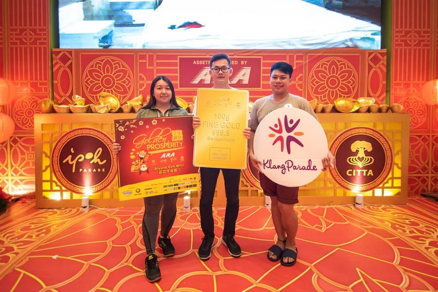  Klang Parade Top 3 Finalists include (from left) Khor Siok Lian, Soon Yoke Hong and Wong Mun Chun.