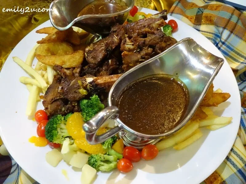 Grilled Lamb Shoulder