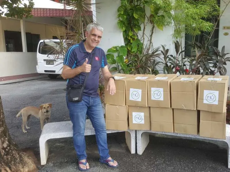 recipient from the Salvation Army Boys' Home & Old Folks