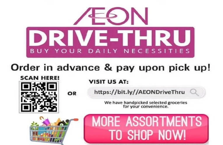 AEON Drive-Thru Service in Ipoh