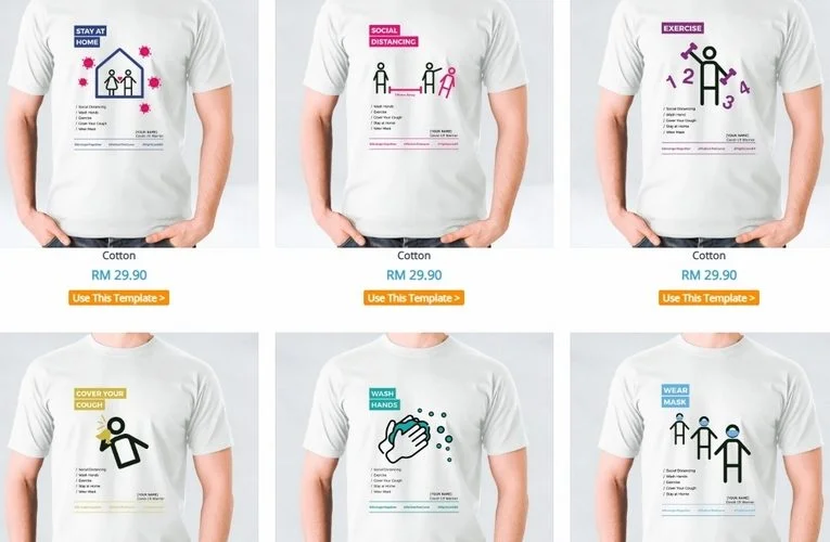 Create Awareness of the New Normal With Unique Merchandise Designs