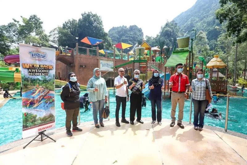reopening of Sunway Lost World Of Tambun on 4th July, 2020