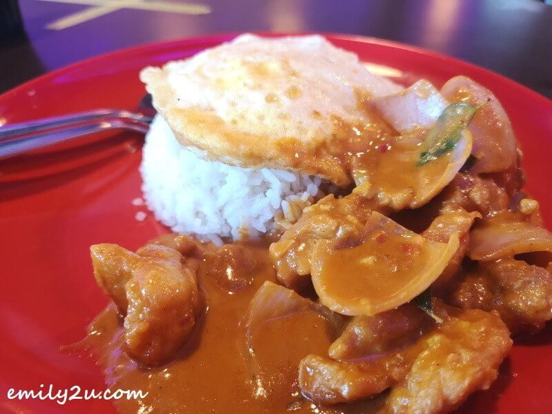 Curry Chicken rice