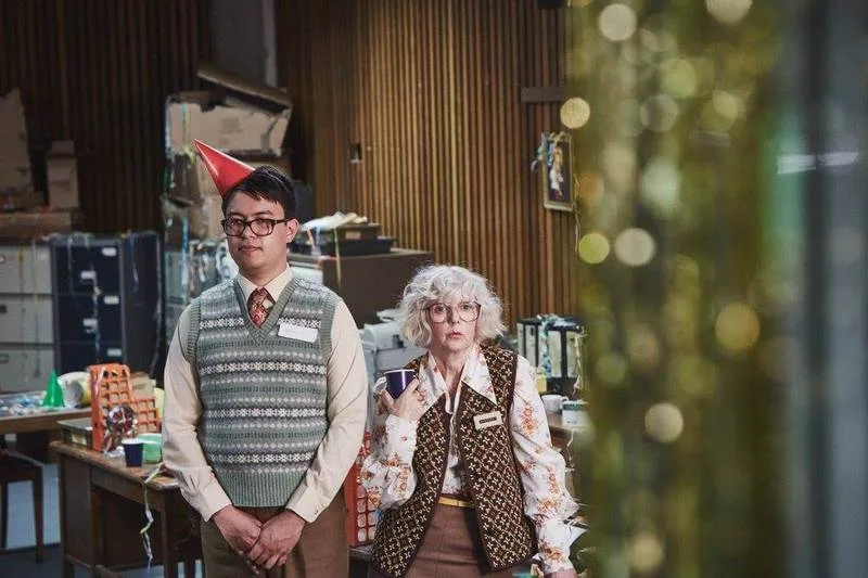 acting as the love interest in a short comedy film in the UK called ‘Sarah Chong is Going to Kill Herself’ (photo credit: Phil Wang)