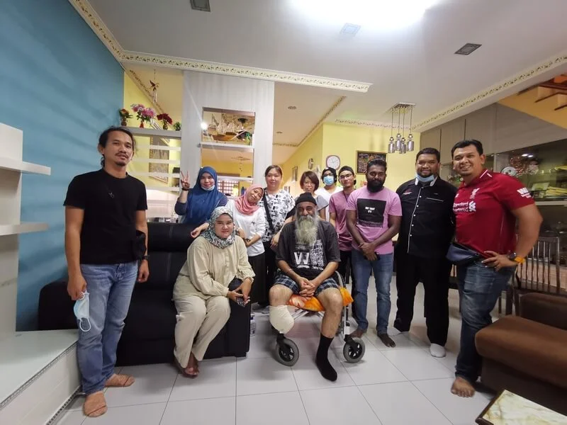Jaspal Singh visited by Perak media members and YB Dato' Zainol Fadzi Paharudin