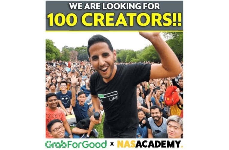 Grab and NAS Academy Team Up to Empower Southeast Asia’s Content Creators to Create Impact
