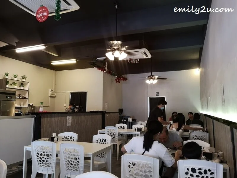 interior of JH Toast House