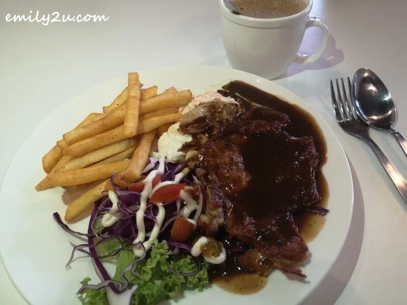 Black Pepper Grill Chicken Chop