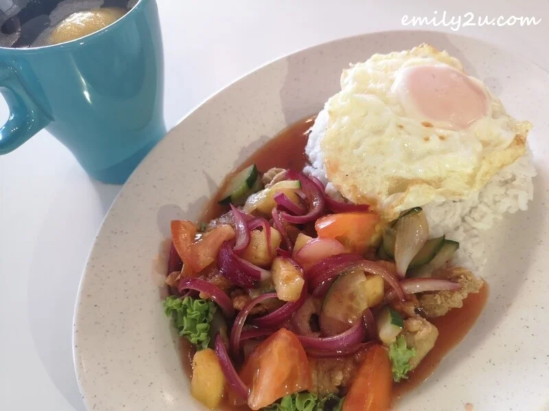 Sweet & Sour Chicken Rice