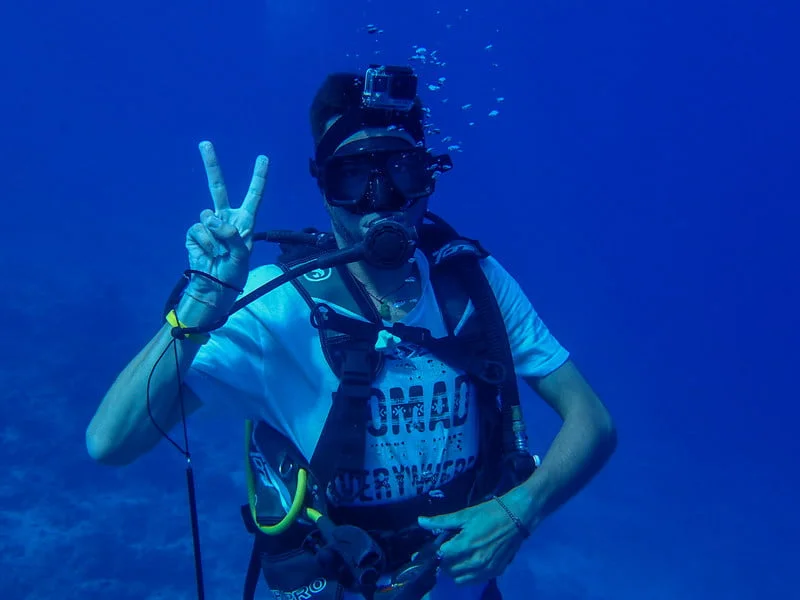 scuba diving at Sipadan Island