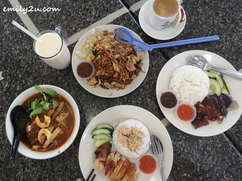 lunch at Restoran & Kafe New Weng Fatt