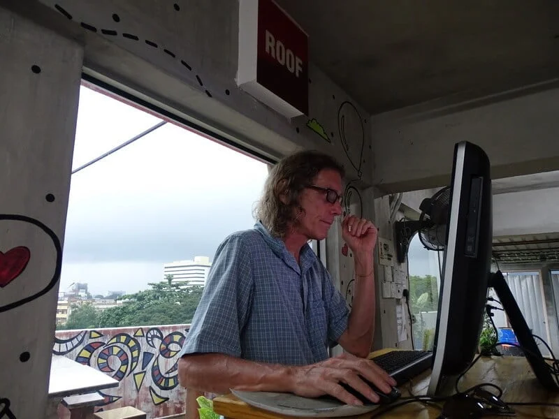 Stephen Black's 72-hour Facebook Live broadcast from the rooftop of Abby Hotel By The River Town Ipoh