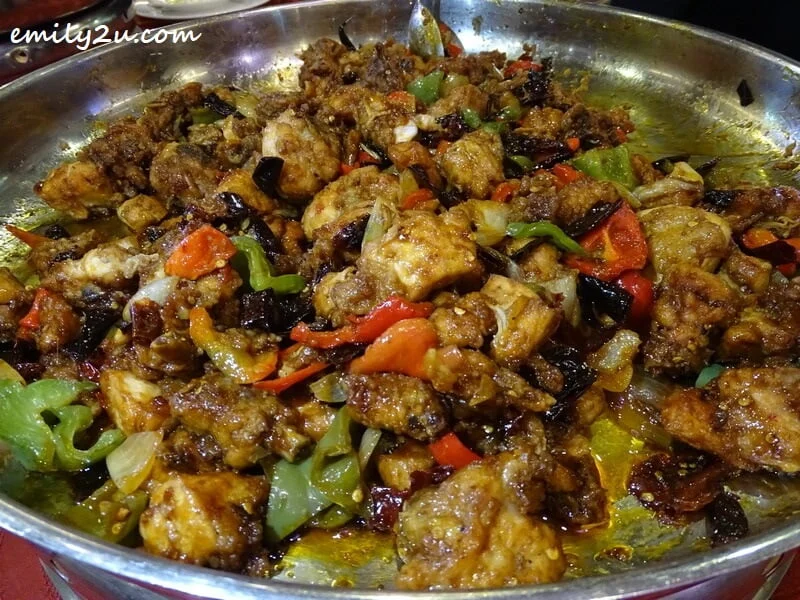Chicken with Dried Chilli & Sesame