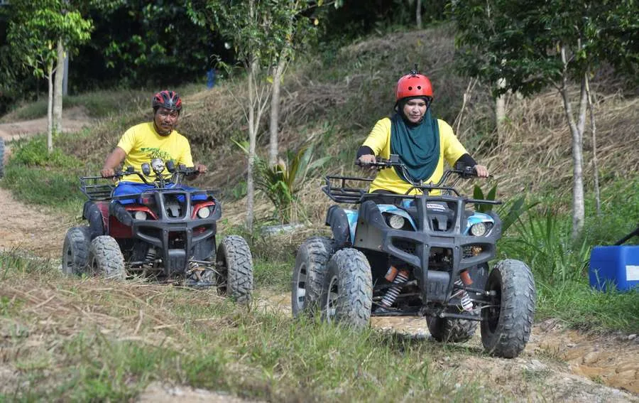 ATV ride at Semenyih EcoVenture Resort & Recreation